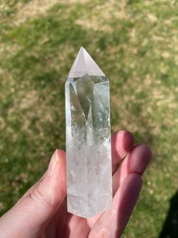 Clear Quartz Tower