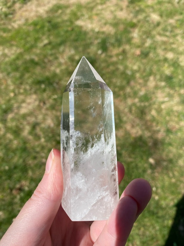 Clear Quartz Tower