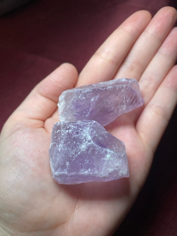Rough Light Amethyst