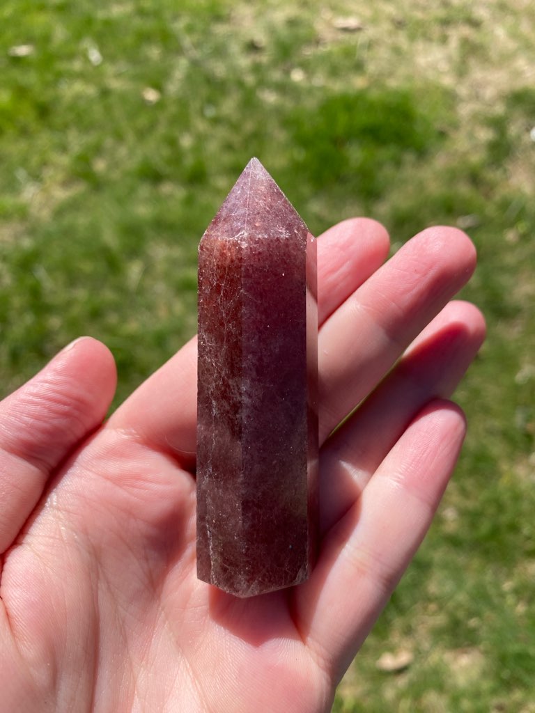 Strawberry Quartz Tower