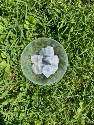Rough Blue Calcite