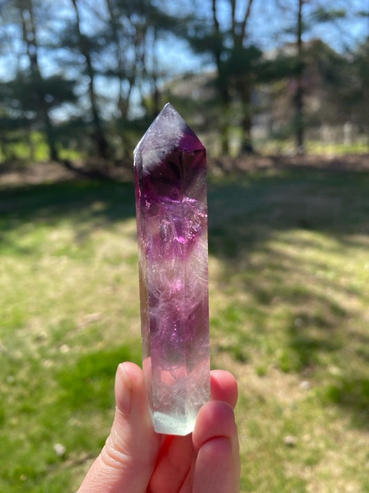 Rainbow Fluorite Tower