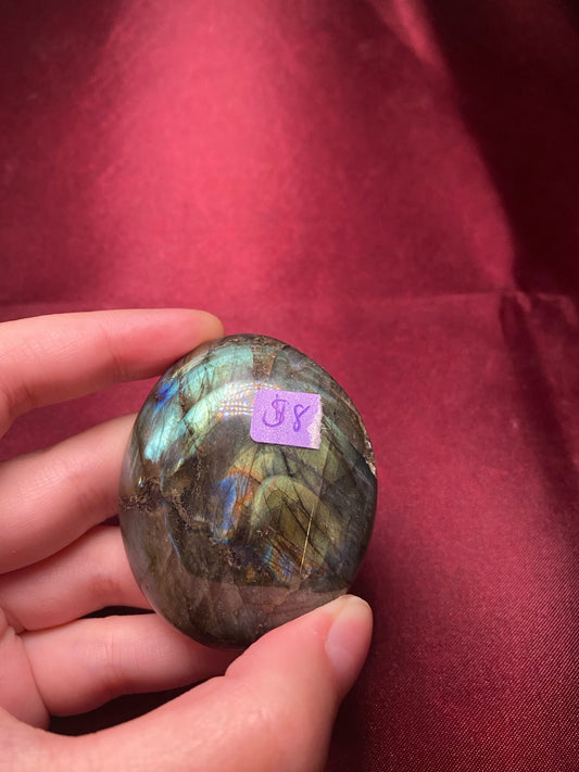 Labradorite Palm Stone 8-Reduced Price