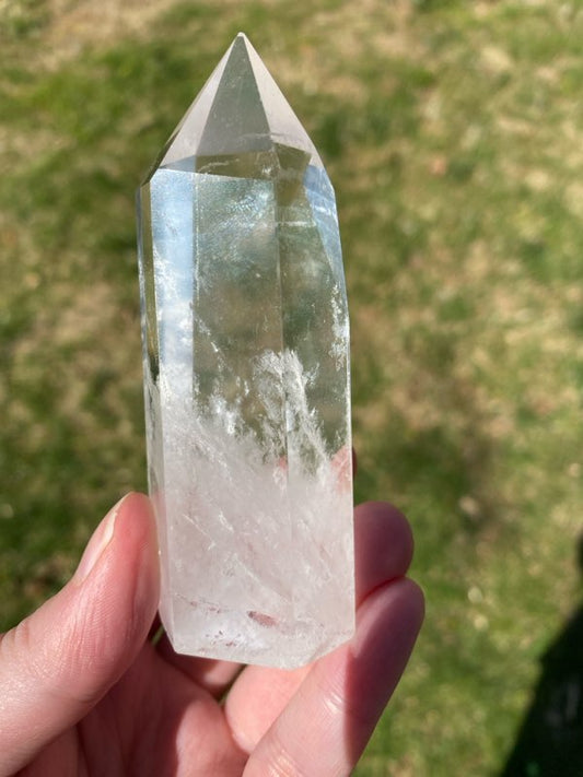 Clear Quartz Tower
