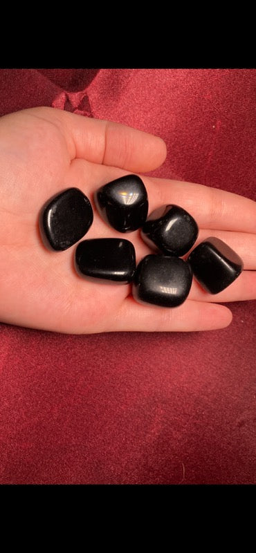 Black Obsidian Tumble