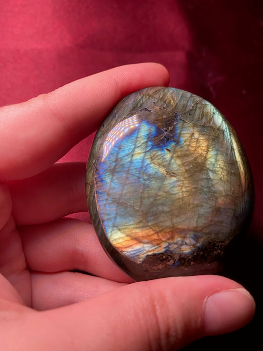 Labradorite Palm Stone