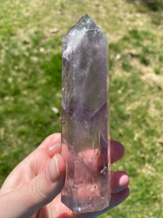 Large Purple Fluorite Tower